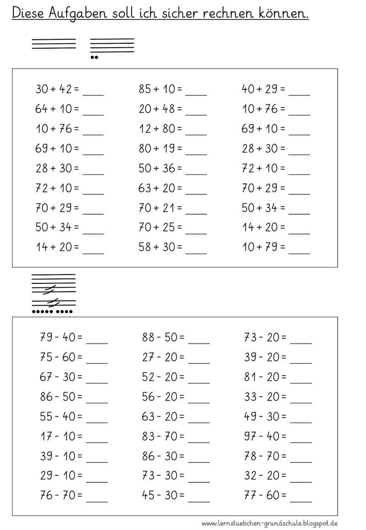 Mathe übungen Zum Ausdrucken Klasse 3