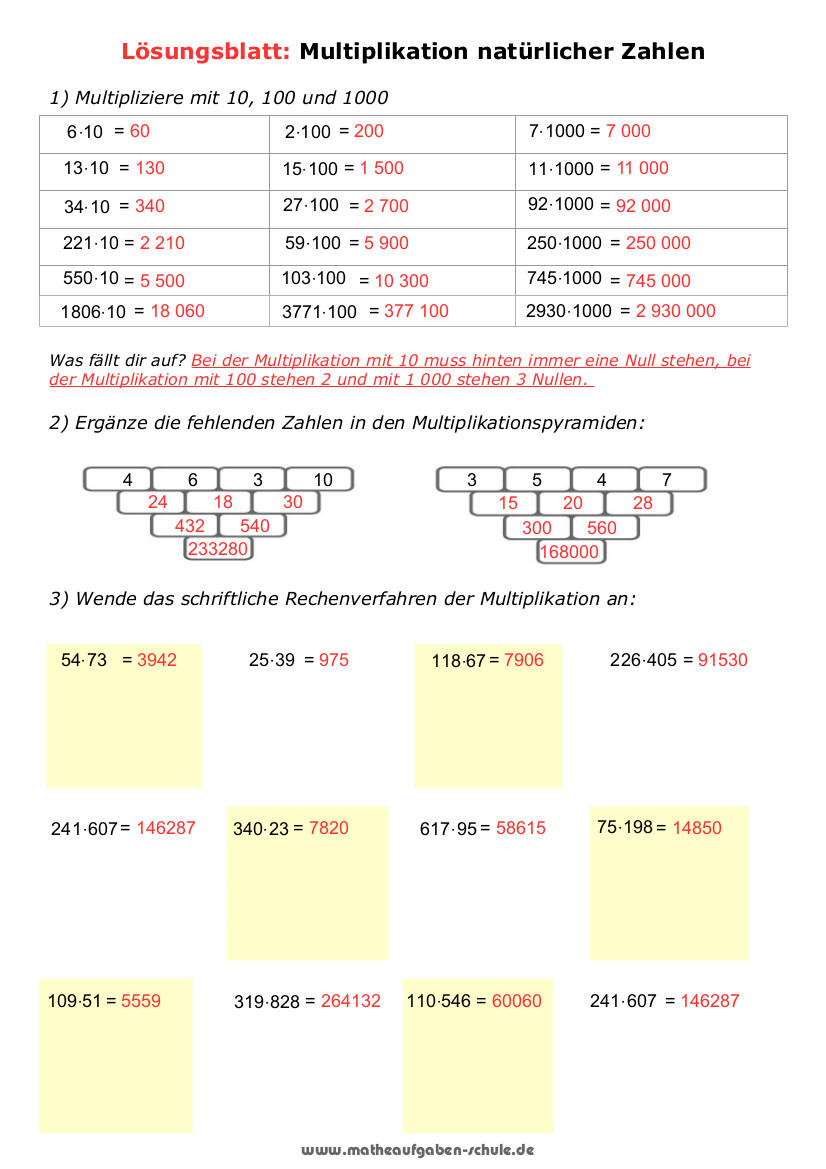 Mathe übungen 5 Klasse Realschule Zum Ausdrucken