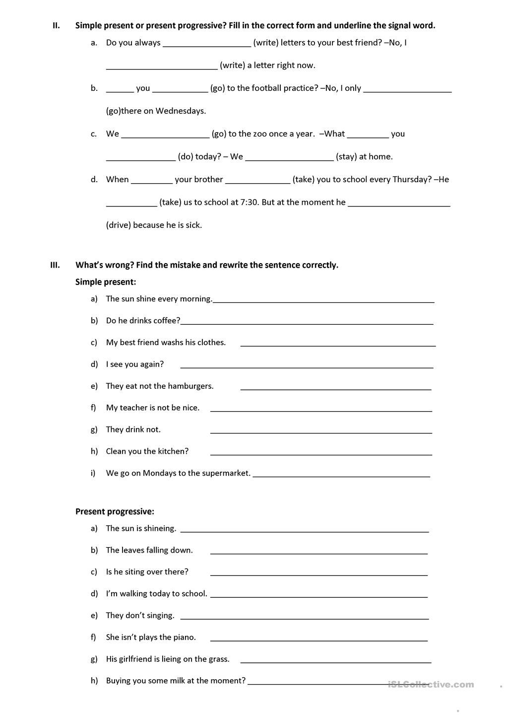 Present Perfect übungen Zum Ausdrucken Klasse 6