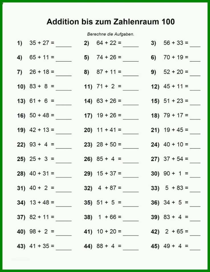 übungen Für Mathe Klasse 4 Kostenfreivzum Ausdrucken