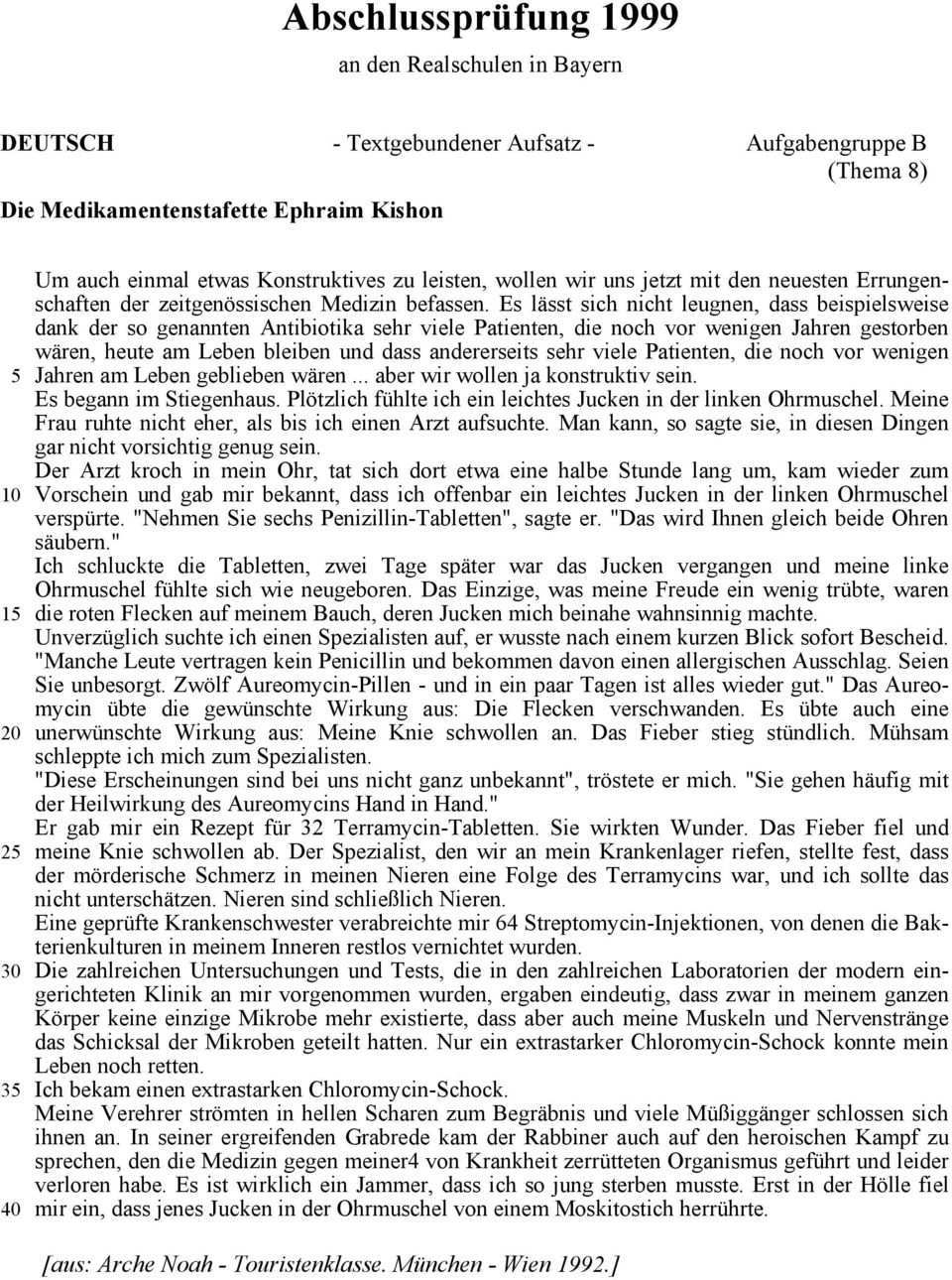 Textgebundener Aufsatz übungen 7 Klasse Realschule Bayern Zum Ausdrucken