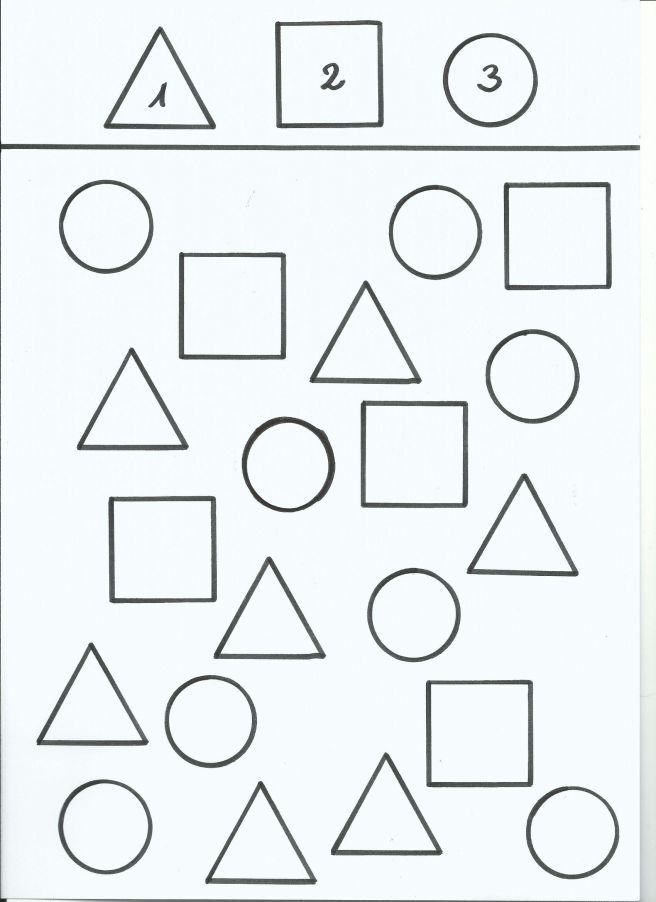Vorschule übungen Pdf Konzentrationsübungen Ausdrucken Geometrie