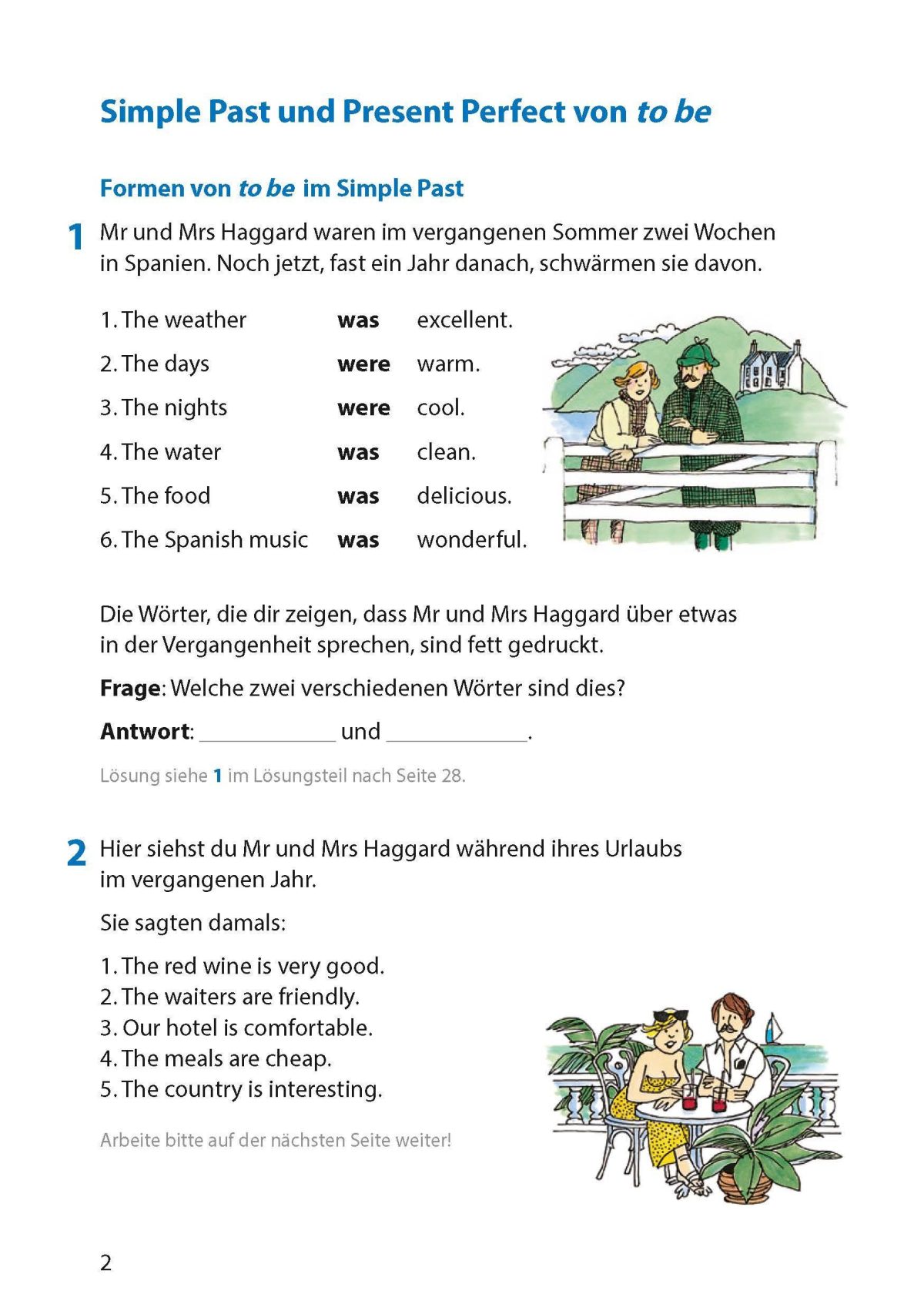 Simple Past übungen Klasse 6 Ausdrucken