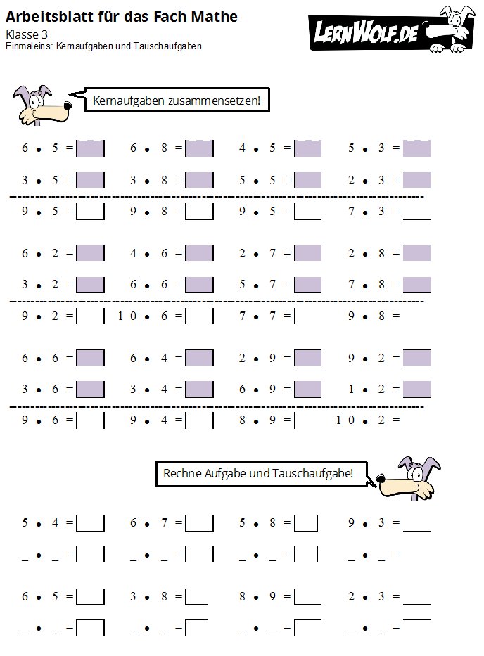 übungen Für 2 Klasse Zum Ausdrucken
