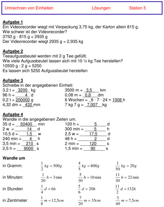 Mathe übungen Klasse 6 Hauptschule Zum Ausdrucken