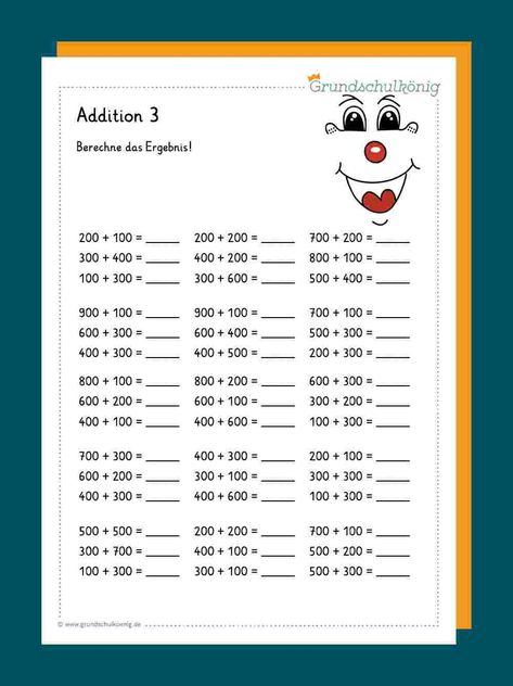 Matematik 1 Klasse übungen Bis 30 Zum Ausdrucken