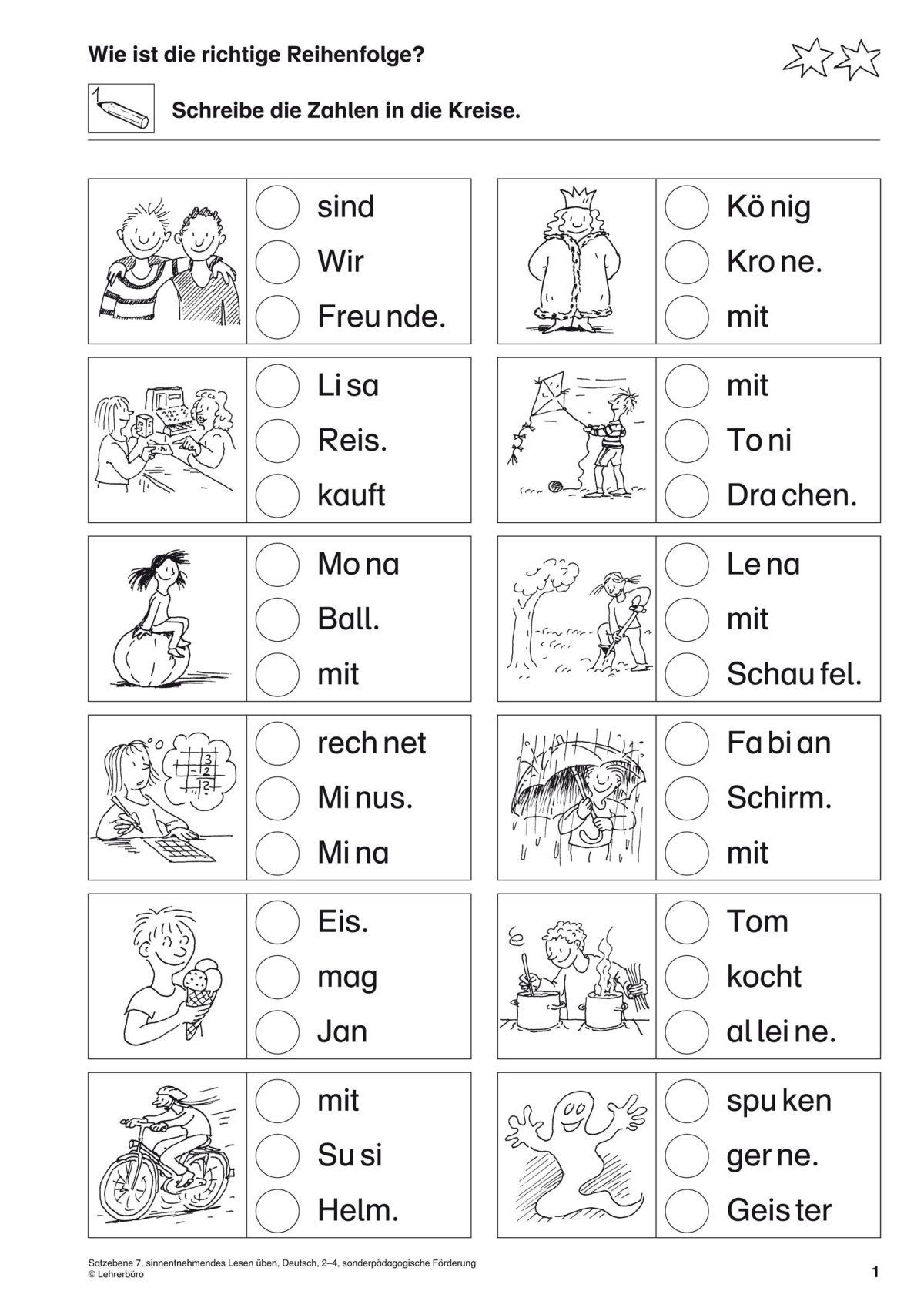 Klasse 5 Deutsch übungen Zum Ausdrucken