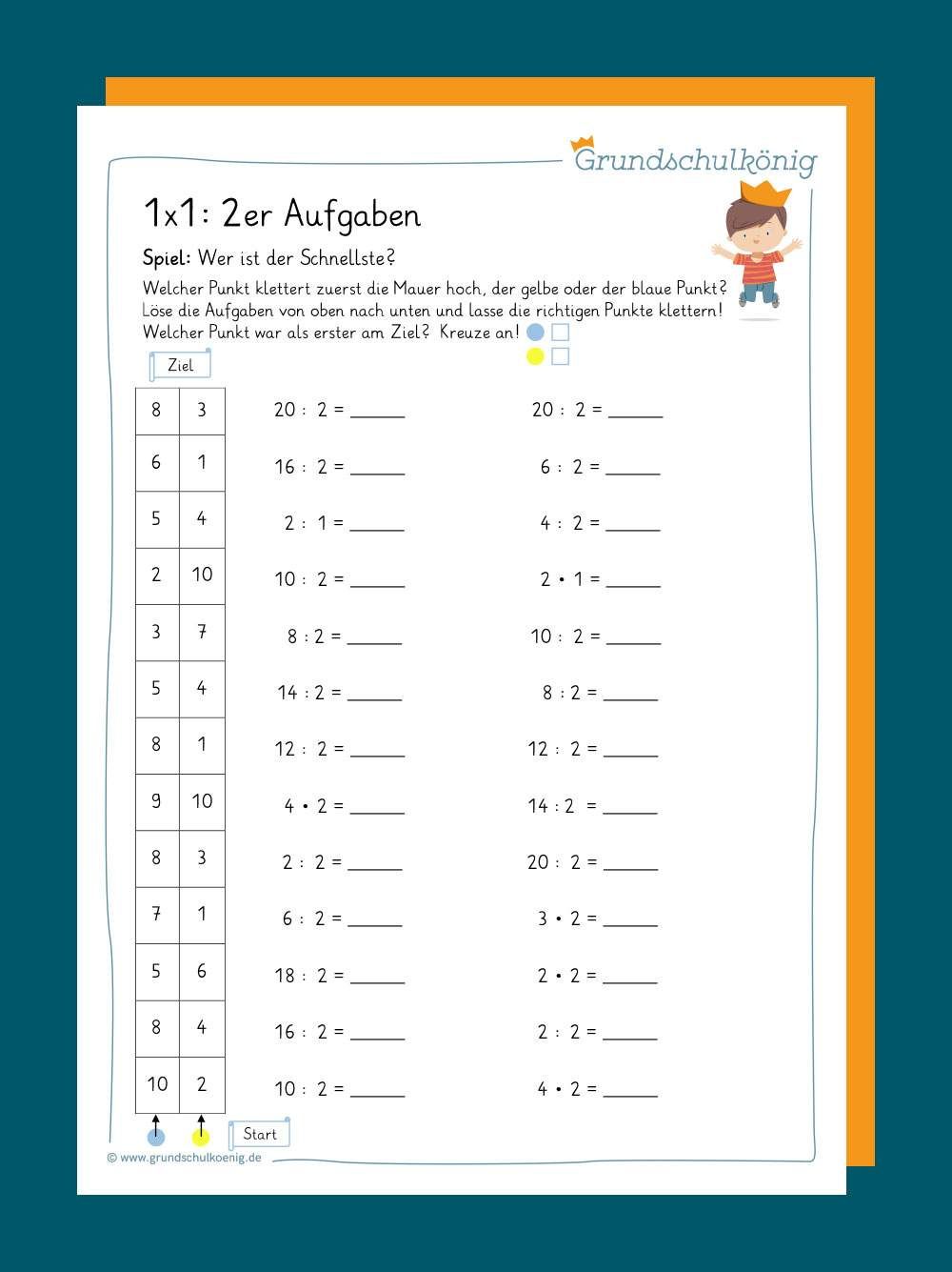 übungen 1x1 Ausdrucken