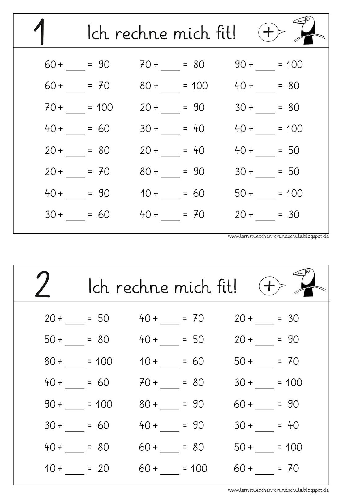 Mathematik übungen Zum Ausdrucken