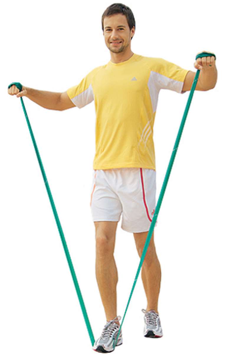 übungen Mit Theraband Bilder Zum Ausdrucken