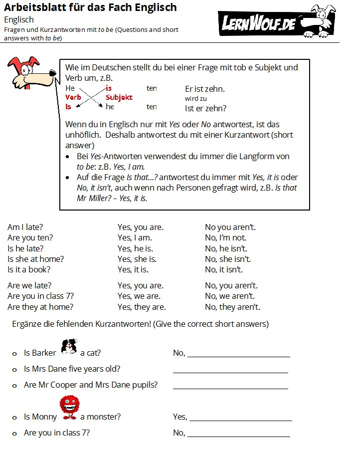 Englisch übungen Ausdrucken Gratis Pdf