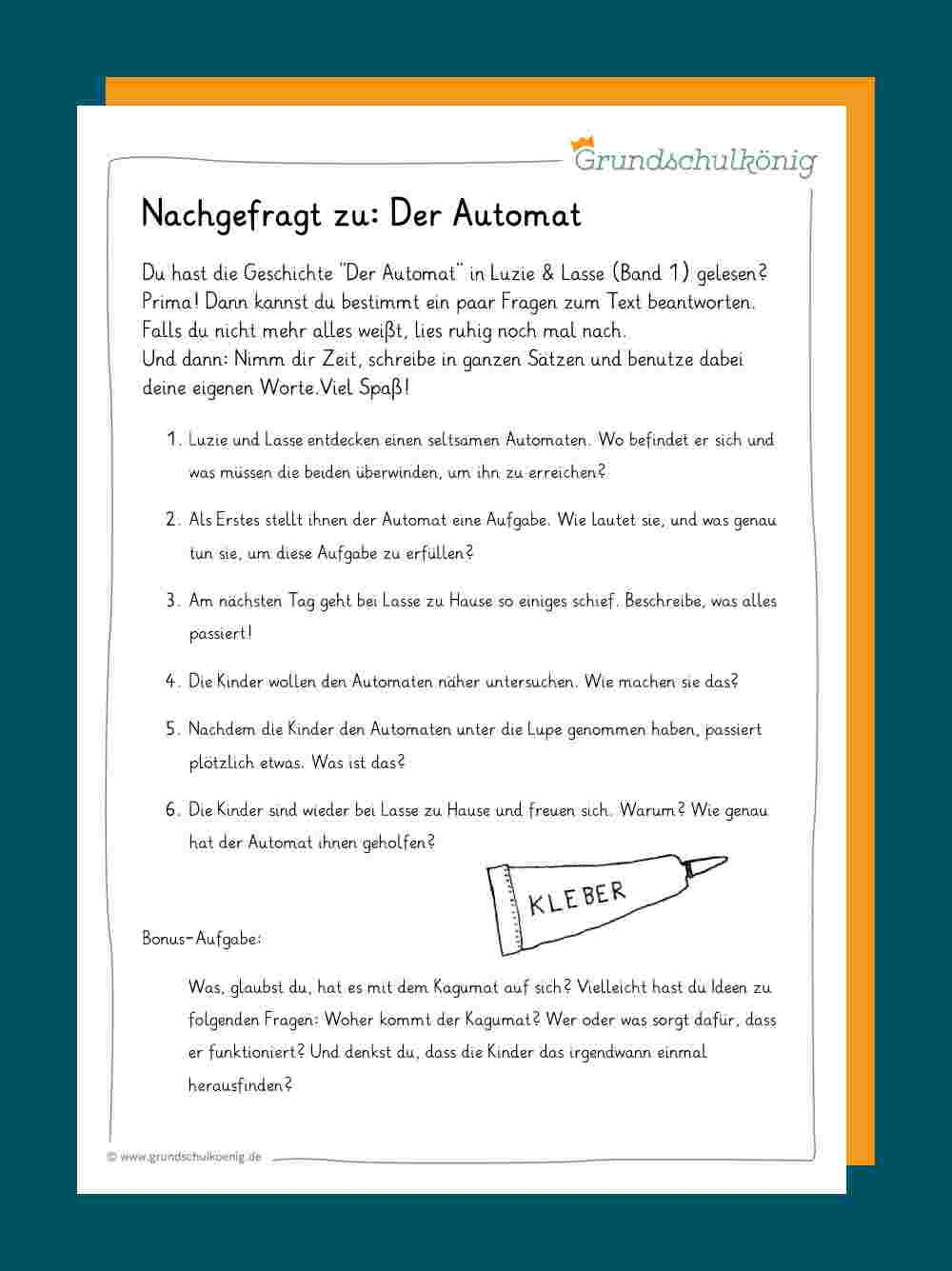 Textverständnis 6 Klasse übungen Zum Ausdrucken Mit Lösungen