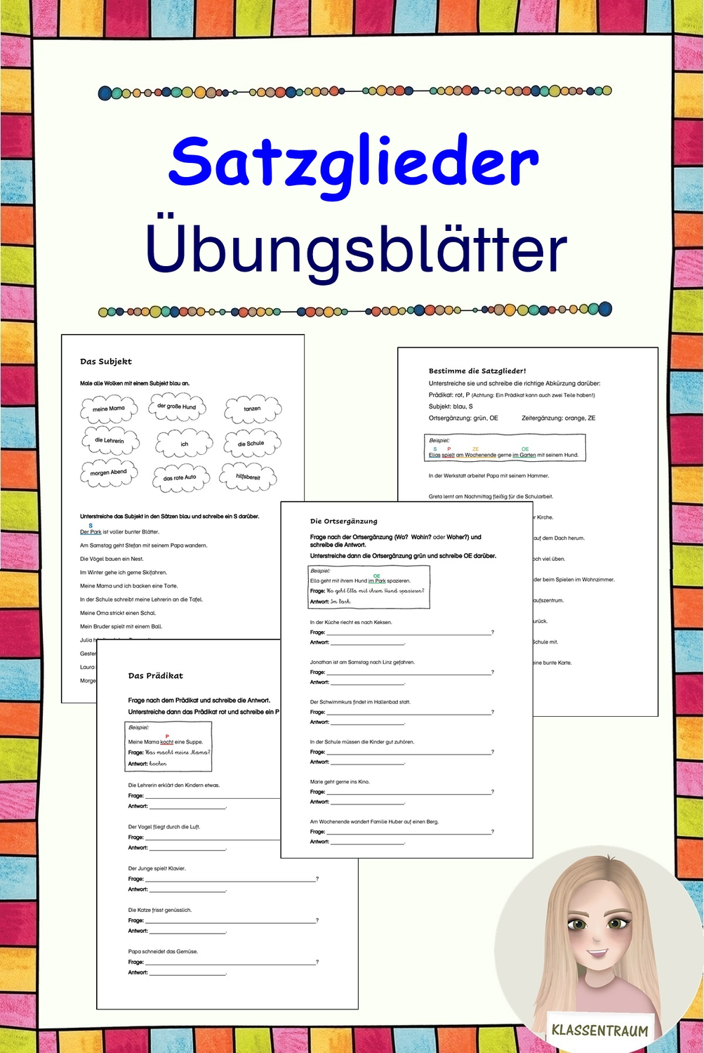 Satzreihe Und Satzgefüge übungen Zum Ausdrucken Klasse 6