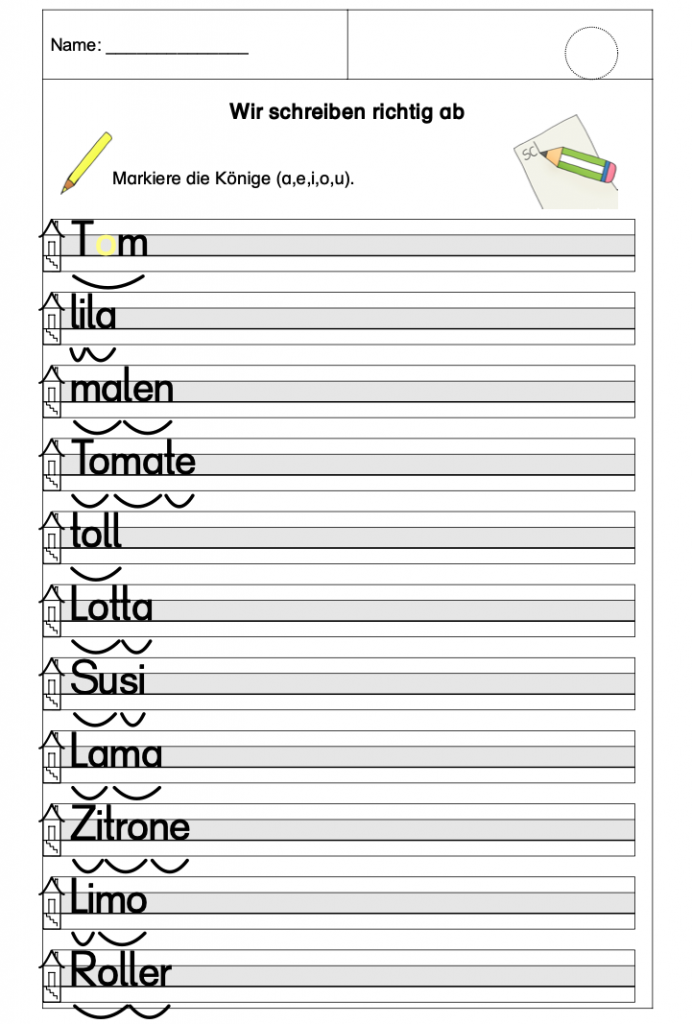 Deutsch übungen 6 Klasse Realschule Zum Ausdrucken