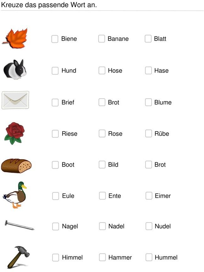 Deutsch A1 Lesen übungen Ausdrucken Pdf